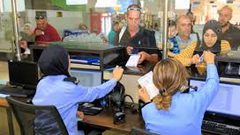 انتهاء العمل بنظام 24 ساعة على معبر الكرامة