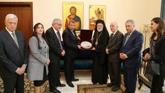 خوري يلتقي رئيس وأعضاء جمعية اللد الوطنية