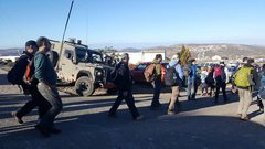 مستوطنون يقتحمون منطقة المسعودية الأثرية شمال نابلس