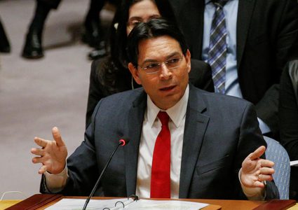 دانون يطالب بإدانة سوريا