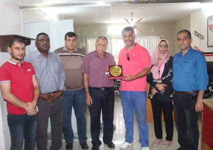 "المكتب الحركي"ينظم زيارات لصحفيين ومفوض المكاتب الحركية بغرب غزة