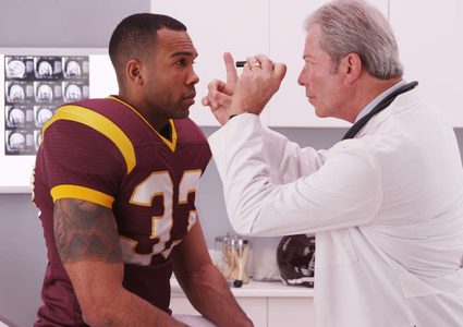 اختبار دم للكشف عن ارتجاج الدماغ عند الرياضيين