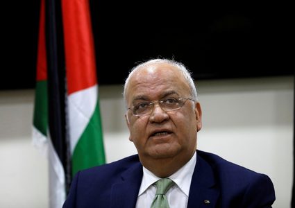 عريقات: الاعتراف بالقدس عاصمة لإسرائيل غير شرعي واستخفاف بالقانون
