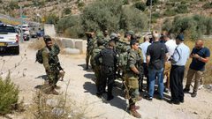 مستوطنون يقتحمون "عين بوبين" غرب رام الله