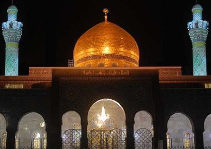 ذبح شاب داخل مقام مقدس