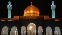 ذبح شاب داخل مقام مقدس