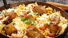 طريقة عمل أرز برياني بسمك فيليه