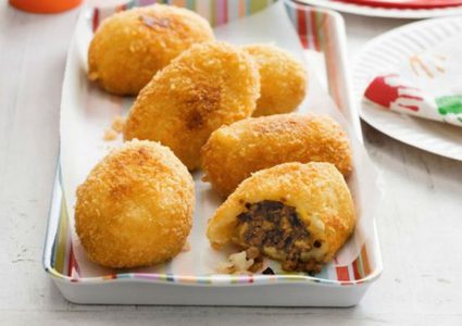 كفتة البطاطس باللحمة المفرومة