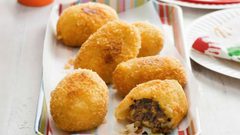 كفتة البطاطس باللحمة المفرومة