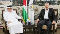 هنية ينفي صحة القرار القطري بتخفيض نسبة الوقود المقدم لغزة