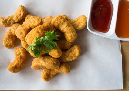 تندر الدجاج بالثوم والعسل