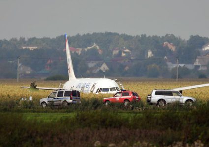اصطدام طائرتين في مطار شيريميتيفو بضواحي موسكو