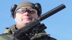 ابتكار  كاتم صوت للأسلحة الخفيفة