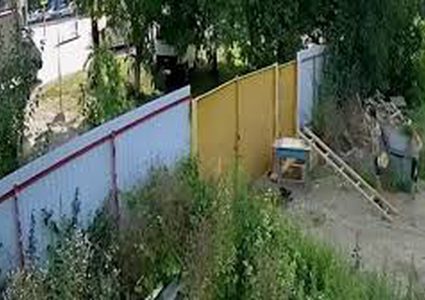 أصبحا حديث الانترنت.. طفلان يحاولان اجتياز سور ونقل عربة عبره