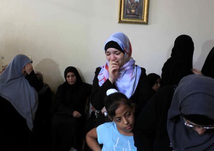 وداع الشهيدين الربعي والأشقر في غزة