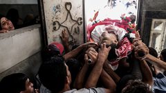 غزة: تشييع جثماني الشهيدين الربعي والأشقر