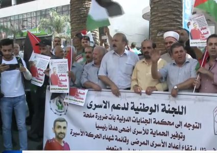 عبد ربه: استشهاد بسام السايح هو إعدام بطيء وإهمال طبي متعمد