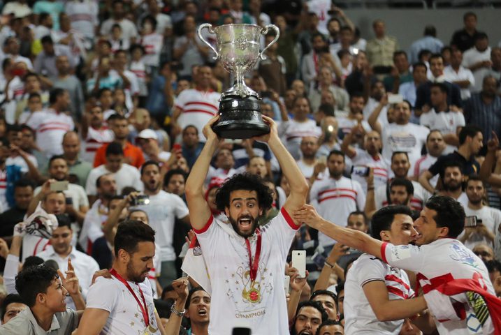 الزمالك يتوج بكأس مصر