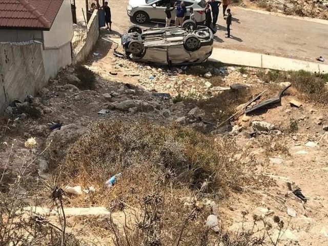 مصرع مواطن بحادث تصادم مركبتين في رام الله