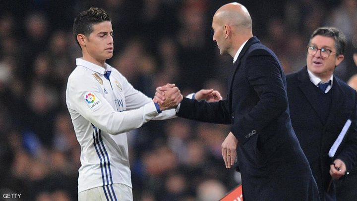 خاميس رودريغيز يشعل أجواء ريال مدريد