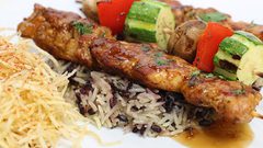 دجاج متبل مع الأرز