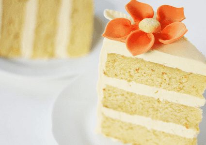 كيكة الفانيليا