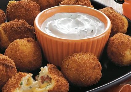 كرات البطاطا بالجبن