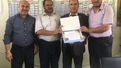 "الإسلامي الفلسطيني" يدعم مدرسة في غزة