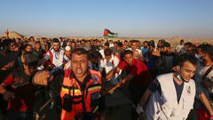 اصابات بالرصاص الحي و الاختناق خلال قمع الاحتلال لمسيرات العودة