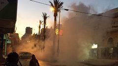 الهلال الأحمر: 46 اصابة خلال مواجهات مع قوات الاحتلال في العيزرية