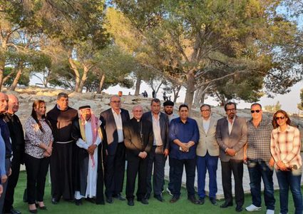 النتشة وخوري يتفقدان أوضاع البدو في منطقة جبل البابا