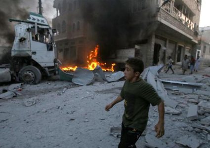 المرصد السوري : مقتل ستة مدنيين في قصف صاروخي على ادلب