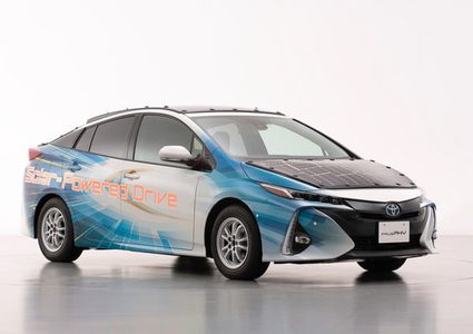 تويوتا الجديدة تعمل بالطاقة الشمسية
