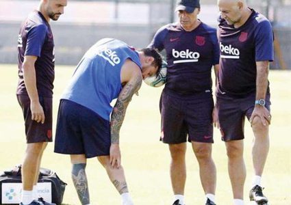 ميسي يعيد الآمال قبل لقاء دورتموند