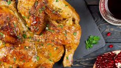 دجاج بالصينية مع دبس الرمان