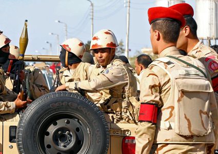 مقتل مجموعة مسلحة بشمال سيناء