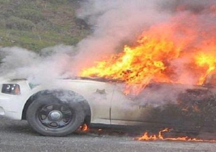 احتراق مشطب سيارات جنوب جنين