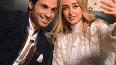 أول ظهور لأحمد فهمي وهنا الزاهد