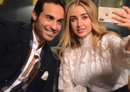 أول ظهور لأحمد فهمي وهنا الزاهد