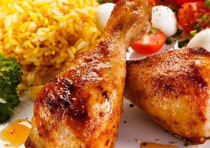 صينية دجاج بالزبادي