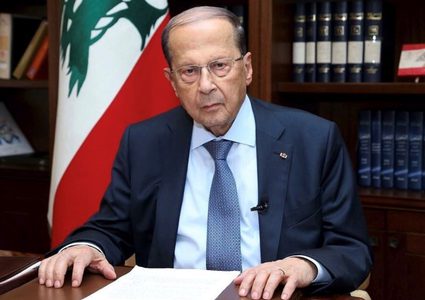 الرئيس عون: علينا العودة لحمل شعار قضية فلسطين