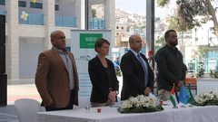 افتتاح مدرسة ذكور جنين الابتدائية