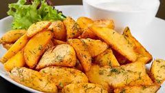 بطاطس ودجز مشوية