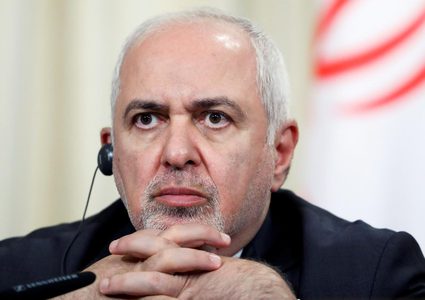 ظريف يشكك في خطط أمريكا لإقامة تحالف سلمي بالشرق الاوسط