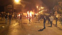 6 اصابات خلال مواجهات مع الاحتلال في بلدة عزون