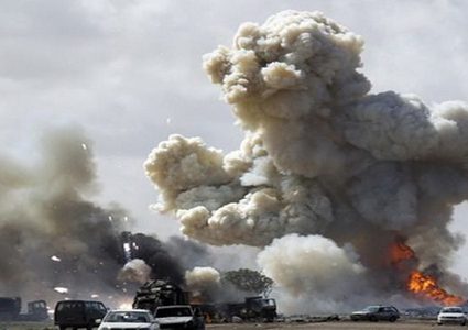 طائرات مجهولة تقصف معسكر الحشد الشعبي غربي الأنبار بالعراق