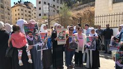 وقفة تضامنية مع الأسرى في نابلس