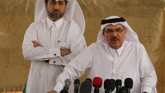 نائب العمادي يصل غزة برفقة طاقم فني