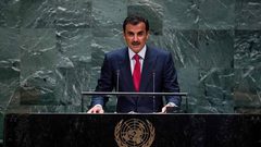 أمير قطر: سنواصل تقديم دعمنا السياسي والإنساني للشعب الفلسطيني