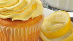 كب كيك بالليمون